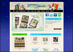 Buttons Galore & More Homepage