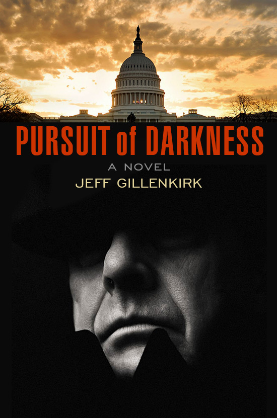 Alternate book cover for "Pursuit of Darkness"